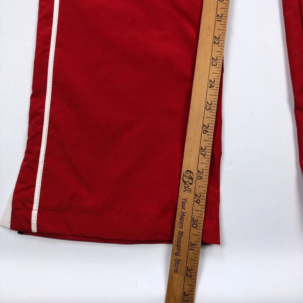 Nike Girls Red Tracksuit Set Jacket and Pants Size Medium 8-10 Vintage Y2K